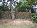 thumbnail of residentail retaining wall